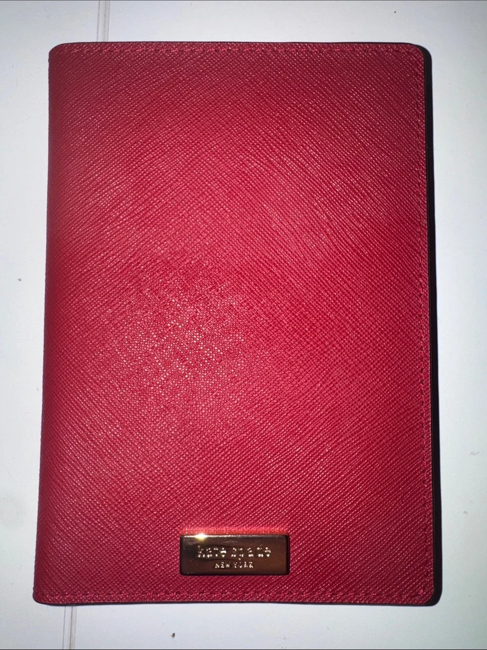 Red Kate Spade Passport Holder